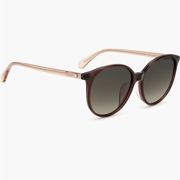 Kate spade round glitter sunglasses main image 7